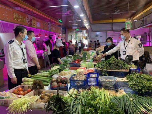 龙华市监多措并举，筑牢“米袋子”“菜篮子”食用农产品批发安全防线